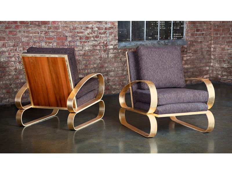 Monterey Sled Lounge Chair